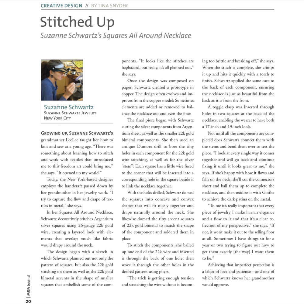 MJSA Article