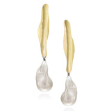 Baroque Pearl Hanging Earrings