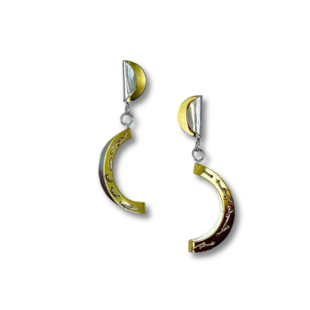 Crescent Drop Earrings