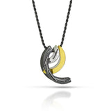 Layered Crescent Necklace