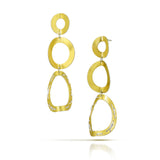 Dangling  Arc Earrings