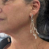 Dynamic Swirl Movement Earrings