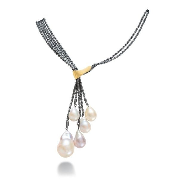 Suzanne Schwartz pearl necklace