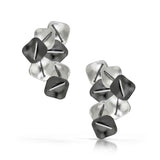 Sculptural Cluster Square Earrings