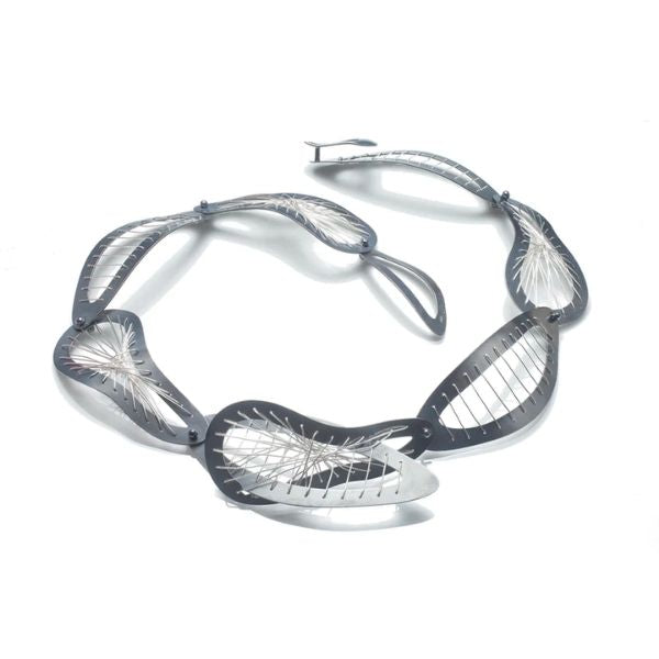 Suzanne Schwartz Stitched Sea Weave Necklace