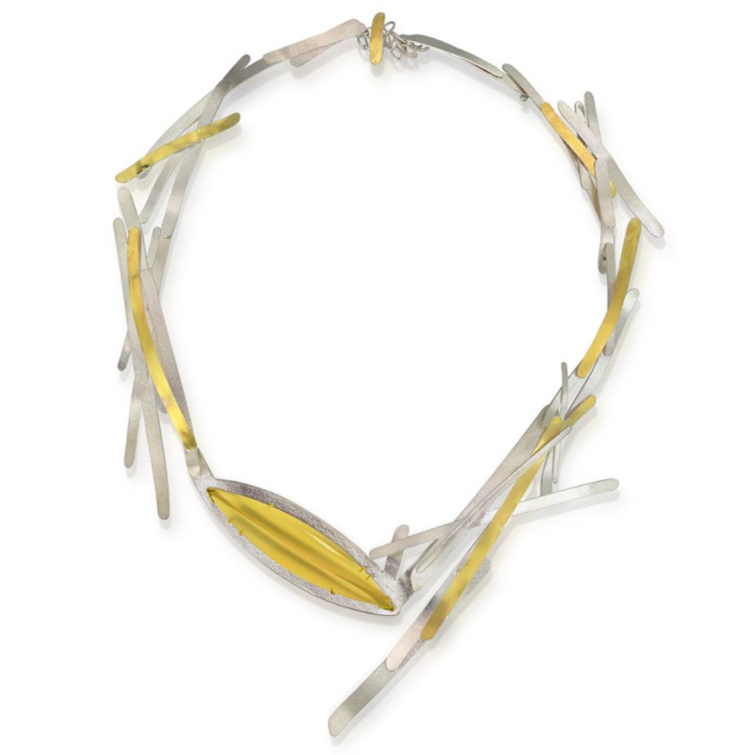 Citrine Crossover Necklace