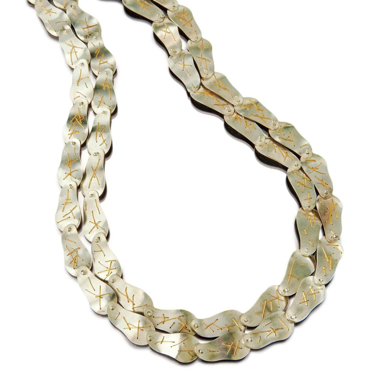 Cascade Double Strand Necklace