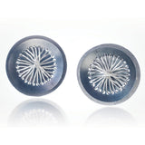 Circle Sewn Earrings