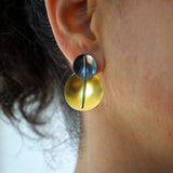 Double Circle Earrings