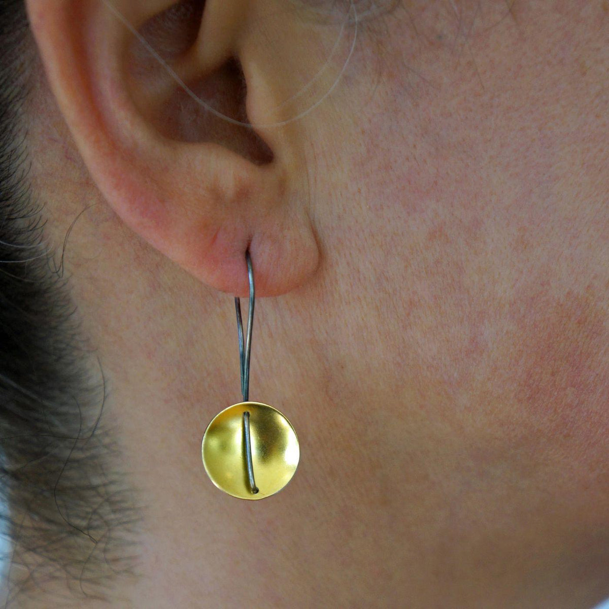 Hanging Circle Earring