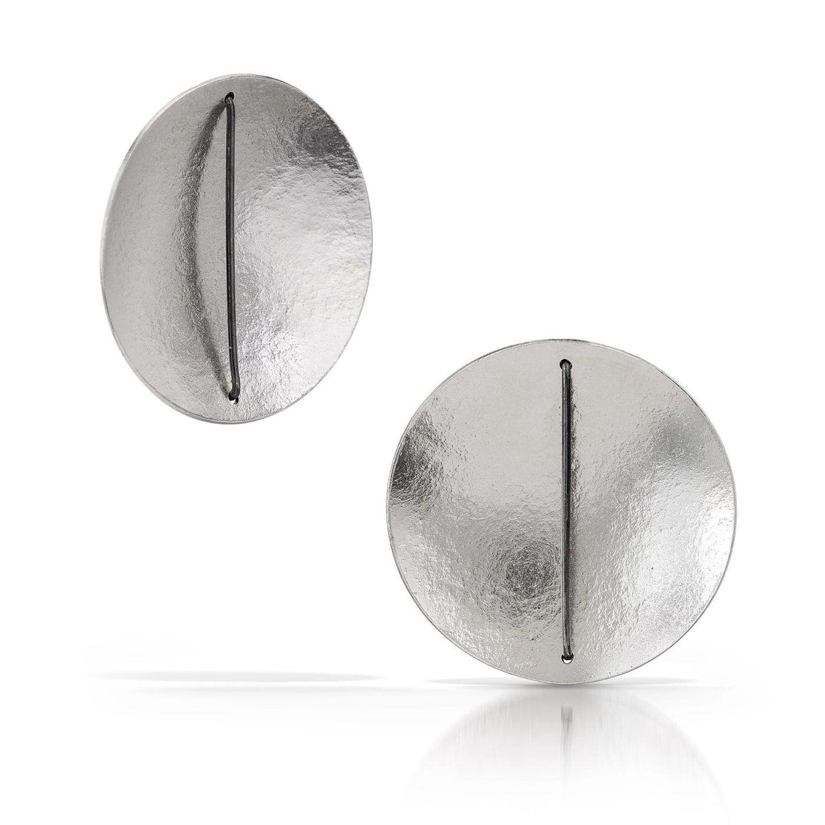 Minimalist Circle Stud Earrings