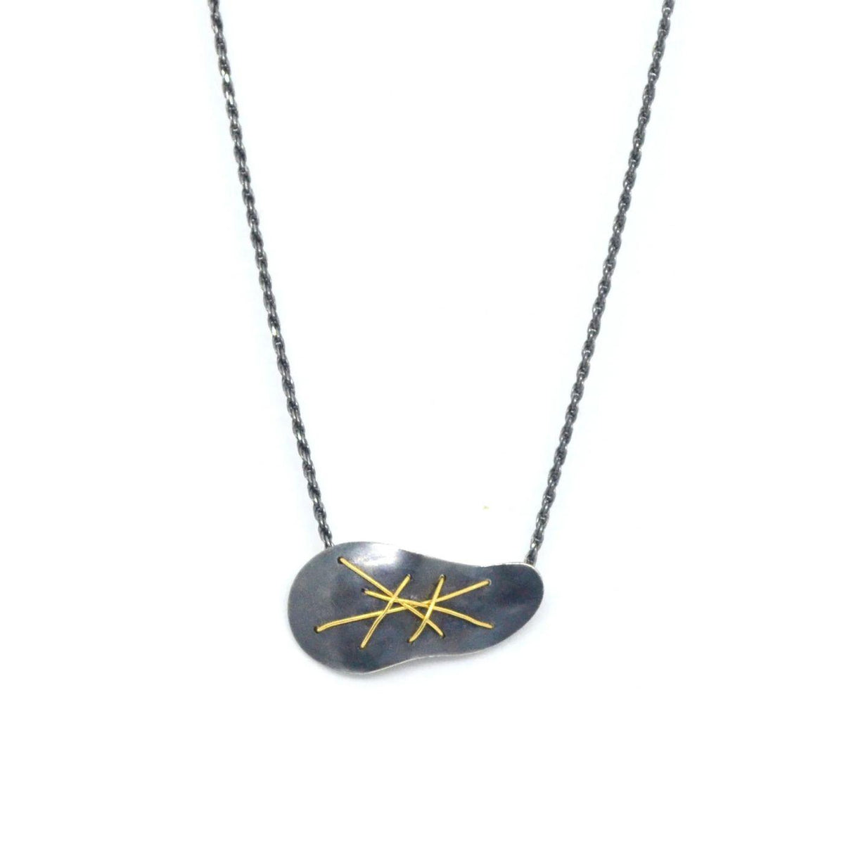 Single Cascade Pendant Necklace