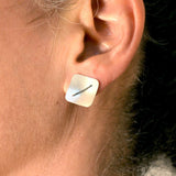 Square Earring Studs