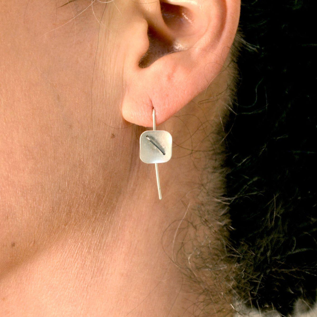 Square Earring Studs