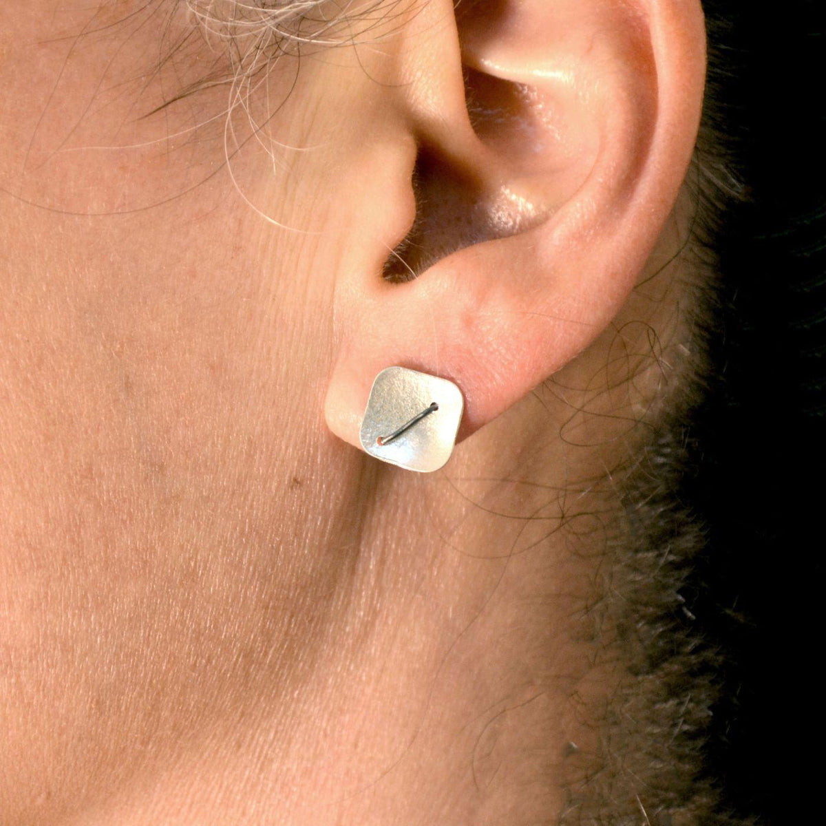 Square Earring Studs