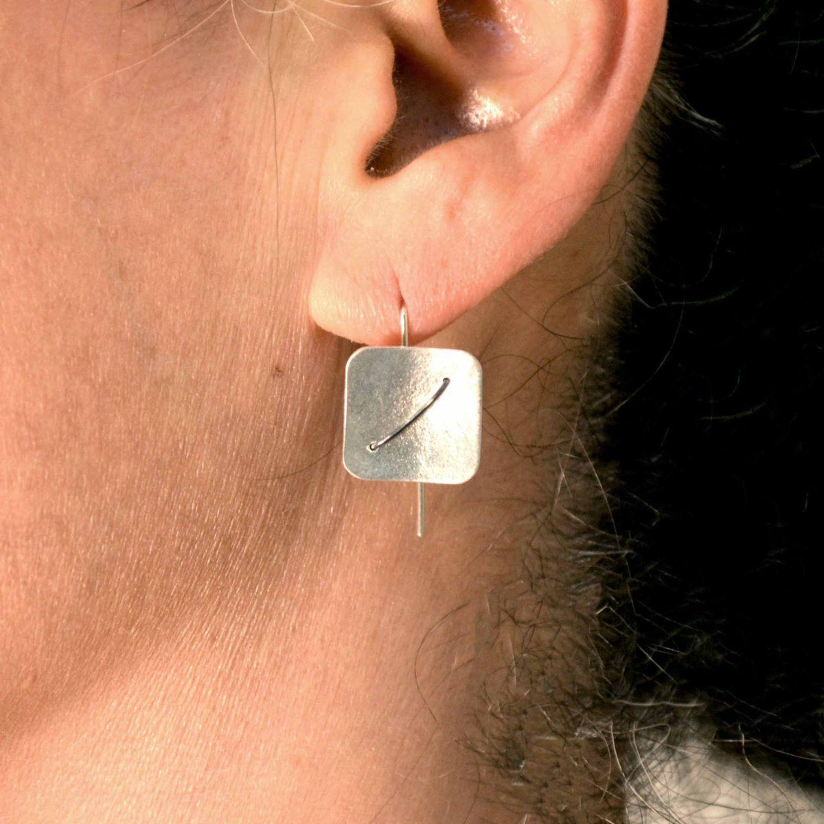 Square Earring Studs