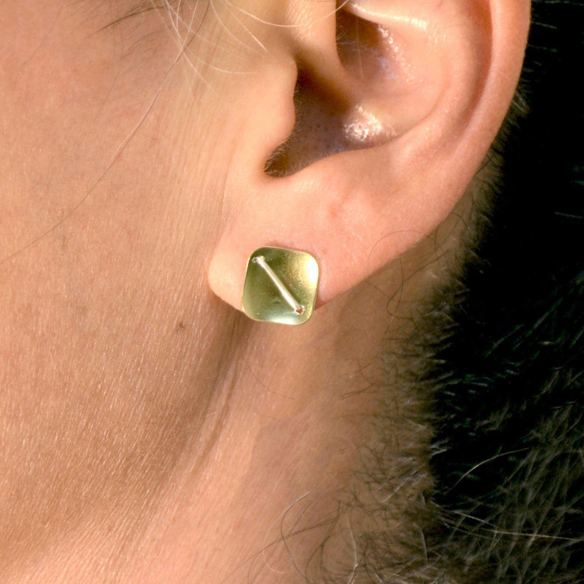 Square Earring Studs