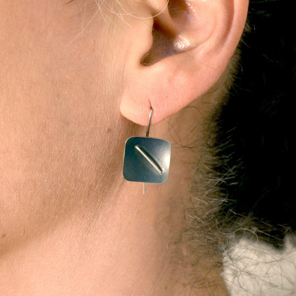 Square Earring Studs