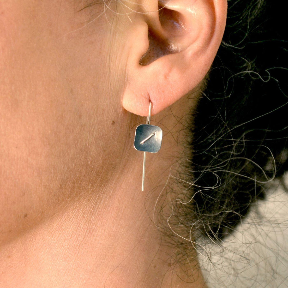 Square Earring Studs