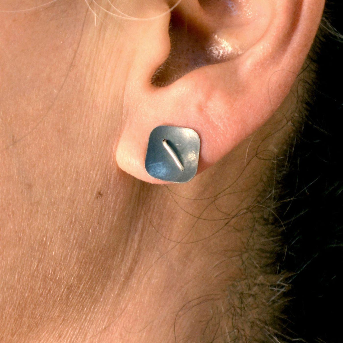 Square Earring Studs