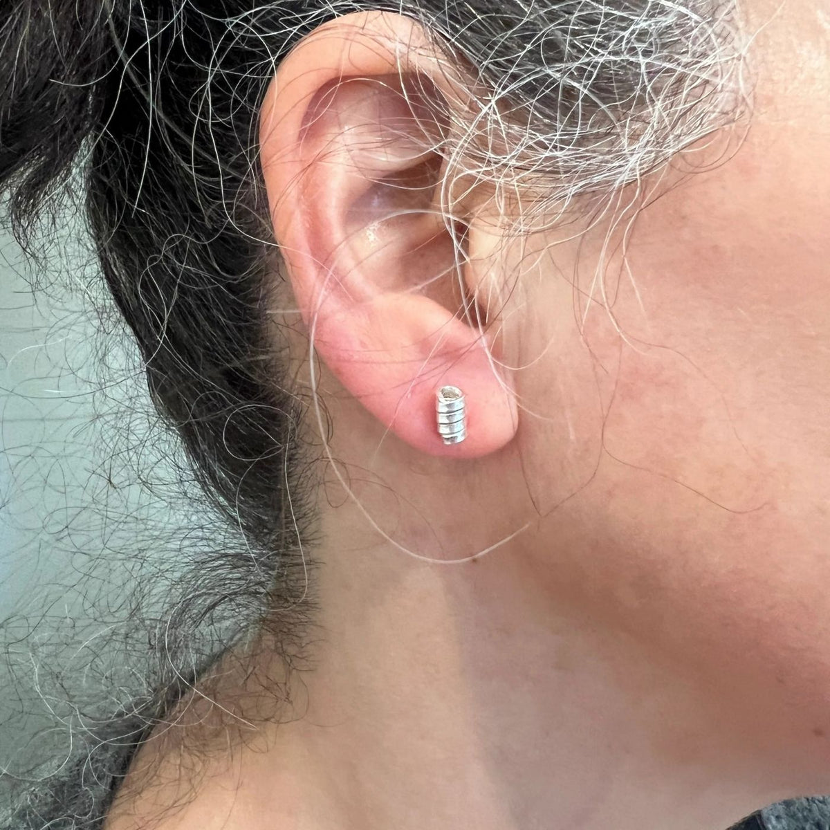 Swirl Stud Earring