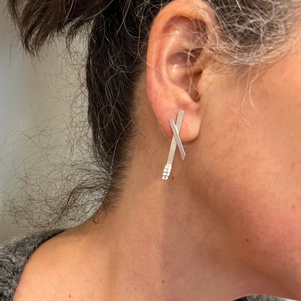 Twisbo Cross Earrings