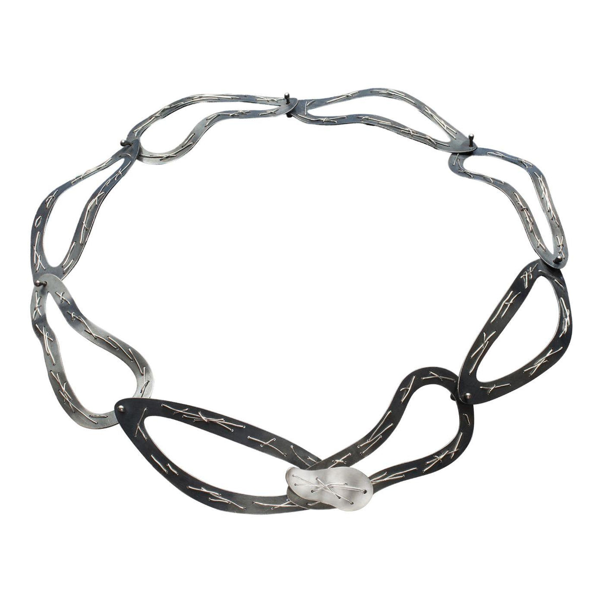 Versatile Stitched Statement Necklace