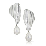 Wave of Grace Pearl Earrings