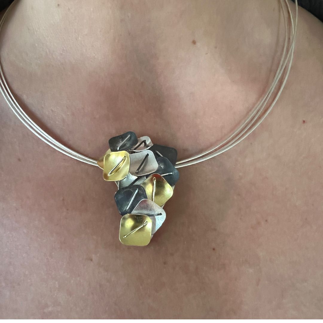 Cluster Pendant Necklace