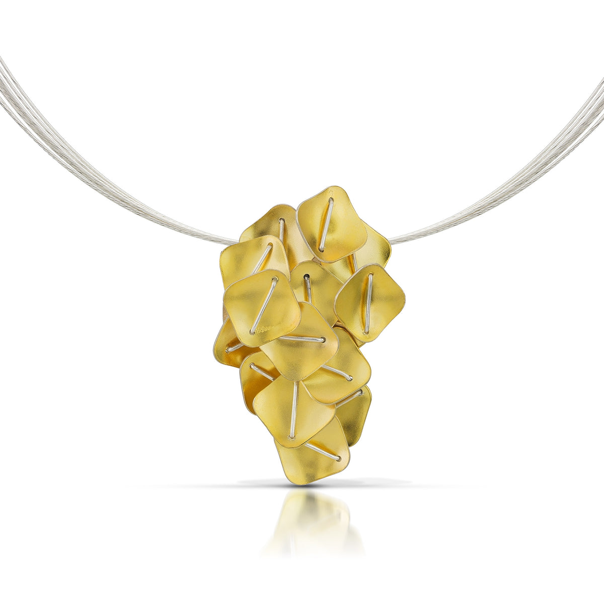 Cluster Pendant Necklace