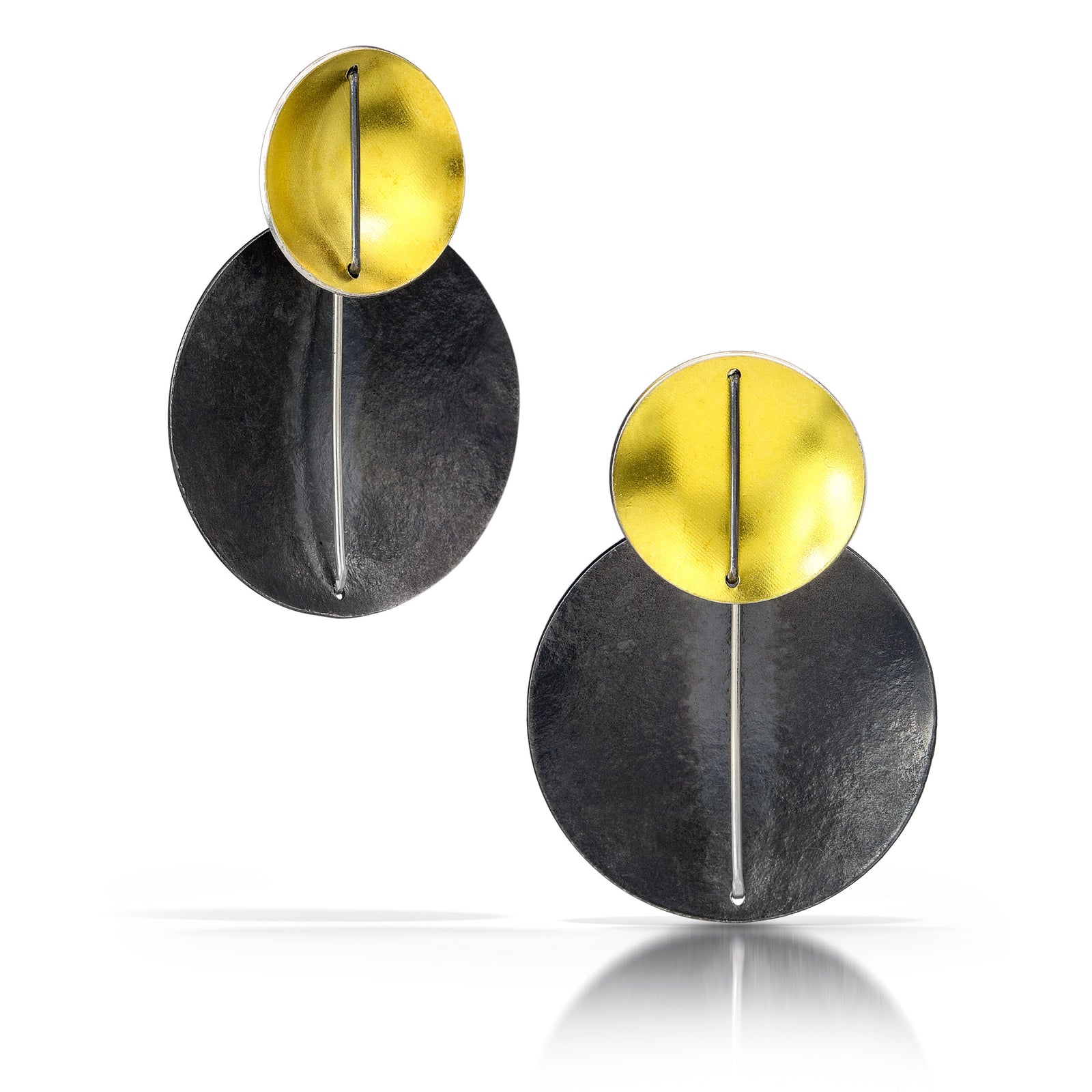 Suzanne Schwartz Double Circle Earrings