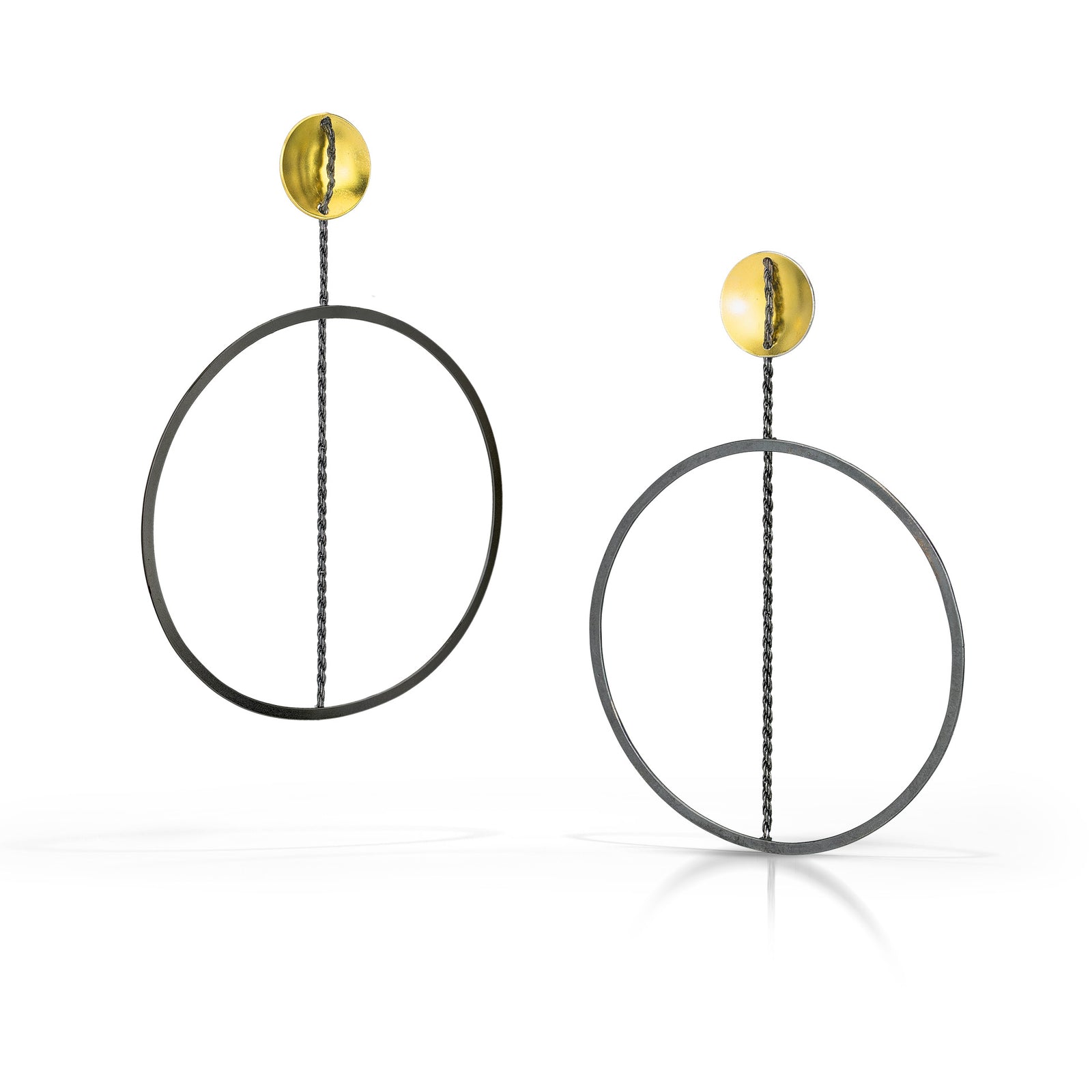 Suzanne Schwartz Hoop Earrings