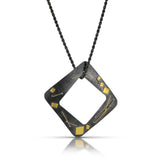 Suzanne Schwartz Open Square Necklace