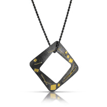 Suzanne Schwartz Open Square Necklace
